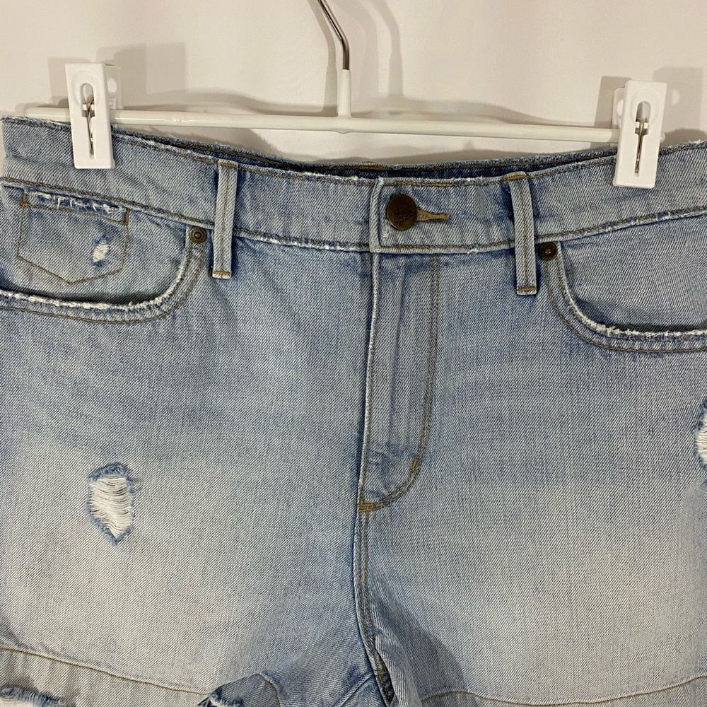 Loft Distressed Denim Shorts - Picture 3 of 6